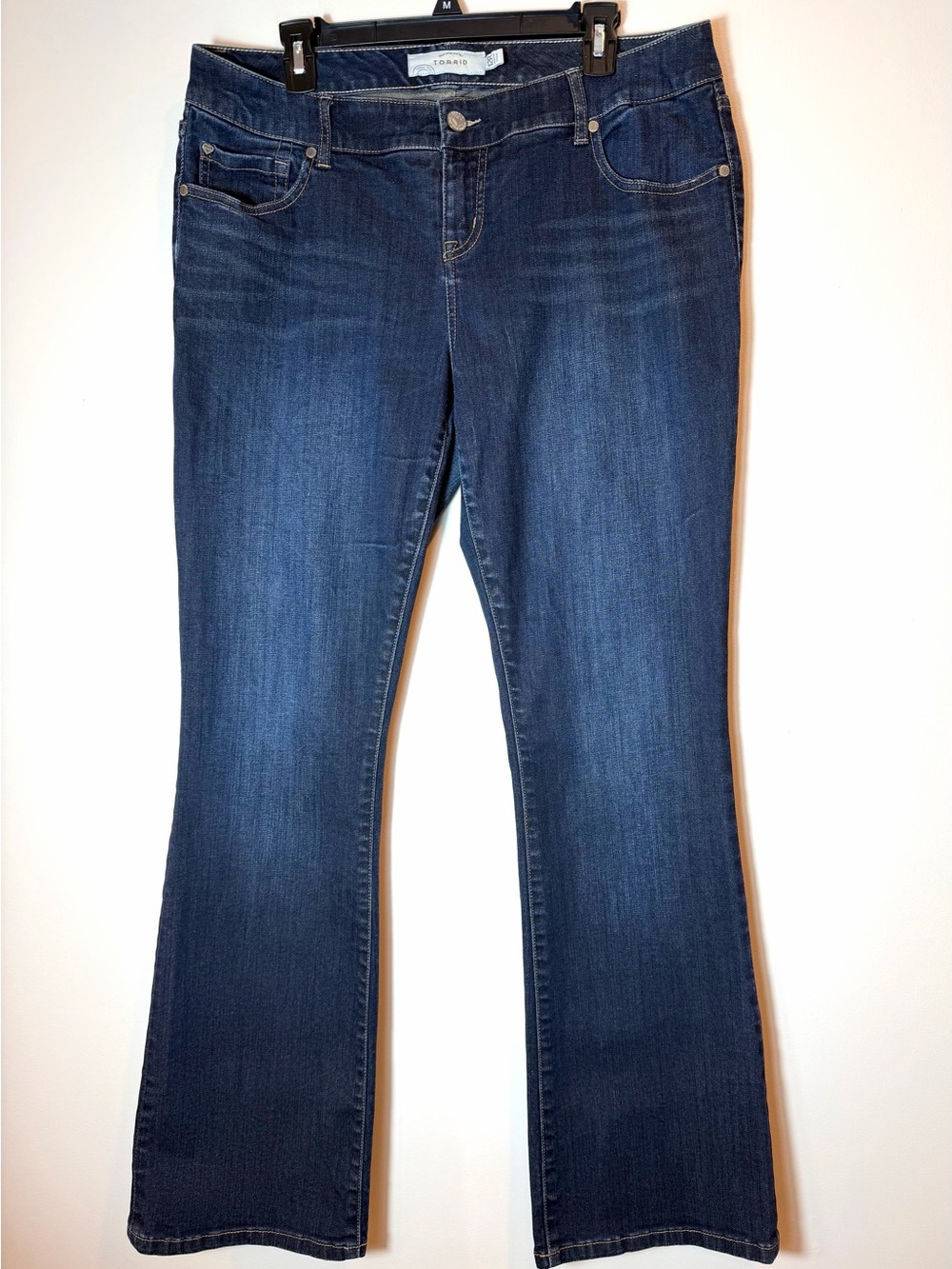 Torrid Bootcut Jeans Size 12R Dark Wash Stretch Denim